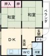 岬マンションの間取り画像