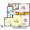 ラヴェスト・コート Dの間取り画像