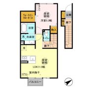 フォレストメゾン深芝の間取り画像