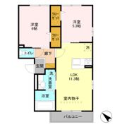 ロイヤルパレス Ⅱ番館の間取り画像
