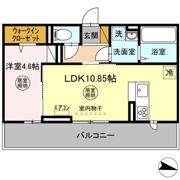 D-room公津の杜Aの間取り画像
