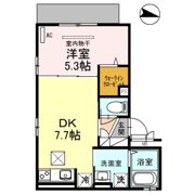 ディアコート須磨の間取り画像