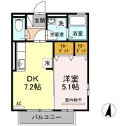 ジュネスⅡの間取り画像