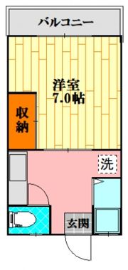 サンシティー平光の間取り画像
