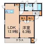 Cinq Stella 1・2(サンクステラ1.2)の間取り画像