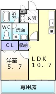 カンターレ鶯谷Ⅰ番館の間取り画像