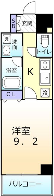 TKアンバーコート津久野の間取り画像