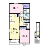 ピアチェーレⅠの間取り画像