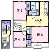 ハミングバードEの間取り画像