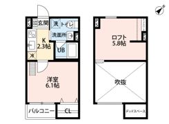 ユニコカーサの間取り画像