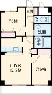 グリュックメゾン西大寺の間取り画像