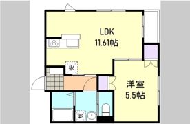 エレガントリオマルの間取り画像