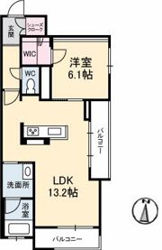 ソレイユコート中仙道の間取り画像