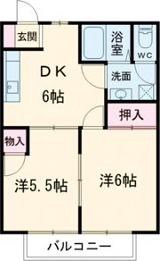 エクセレントヴィラの間取り画像
