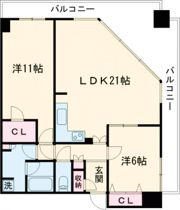 フェニックス日本橋高津の間取り画像