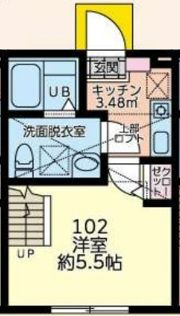 クリッターガーデン横浜の間取り画像
