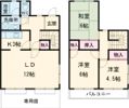 ネオセゾン上月の間取り画像
