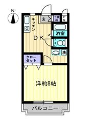 ロビイプライズの間取り画像