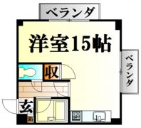 ハーシオンフルタⅡの間取り画像