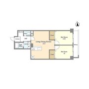 コスモリード武蔵中原の間取り画像