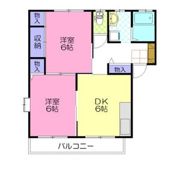 母恵夢Aの間取り画像