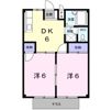 コーポAⅠの間取り画像