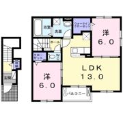サンフラワー B棟の間取り画像