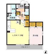 ラヴィーヌの間取り画像