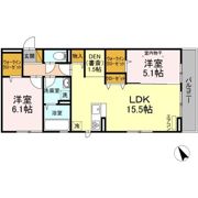 ロイヤルクレスト六号館の間取り画像