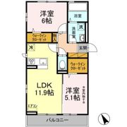 ロイヤルクレスト六号館の間取り画像