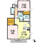 GLADIOLE・ISHII C棟の間取り画像