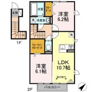 メゾン・ノアールロッシュの間取り画像