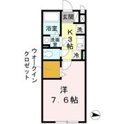 エバーミリオンⅡの間取り画像
