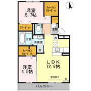黒石ヒルズの間取り画像