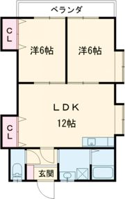 ラ・メゾン山口Ⅰの間取り画像
