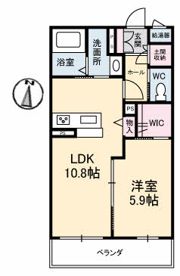 アンソレイユ グランデの間取り画像