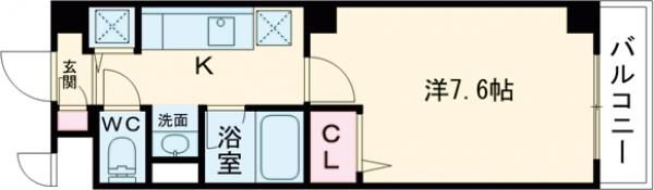 クレール鶴見の間取り画像