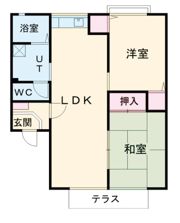 サンビレッジ横川の間取り画像