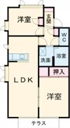 ラフォーレ柊の間取り画像