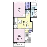 アルドーレ Ⅰの間取り画像