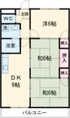 第2コーポ村下の間取り画像