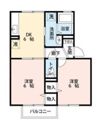 ベルジューレ・ユウ A棟の間取り画像