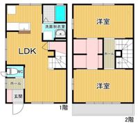 Aメゾン清の間取り画像