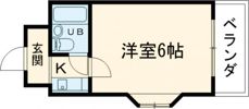 フロムウェスト篠原の間取り画像