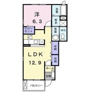 ピアーチェ Aの間取り画像