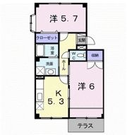 エスペランサBの間取り画像