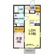 モナリエ Aの間取り画像
