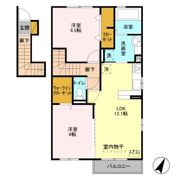 フェリスおおたかの森の間取り画像