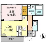 セレシェイラ弐番館の間取り画像