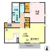 レセンテの間取り画像